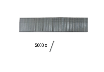 5.000 Clous pour l'agrafeuse à batterie AT18/2, 15 mm x 2 mm x 1,25 mm, TecMaschin 