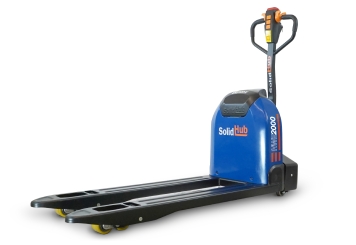 Elektrisk pallvagn HWE2000-2, litiumjon 48 V 20 Ah, lastkapacitet 2.000 kg, SolidHub  