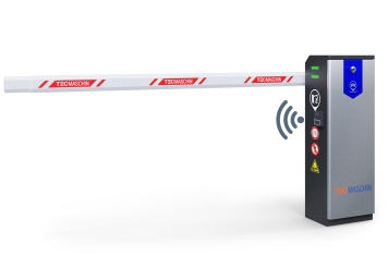 Automatisk elbarriär, parkeringsbarriär ES3500 med krock skydd, TecMaschin 