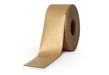 Ruban adhésif humide, 70 mm x 200 m, 90 g/m², en papier kraft, TecMaschin 