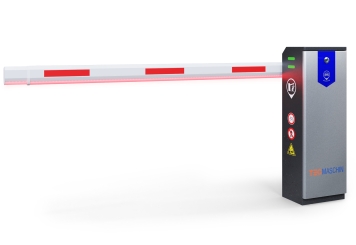 Automatisk elektrisk barriär, parkeringsbarriär ES3500 med LED-belysning, TecMaschin 