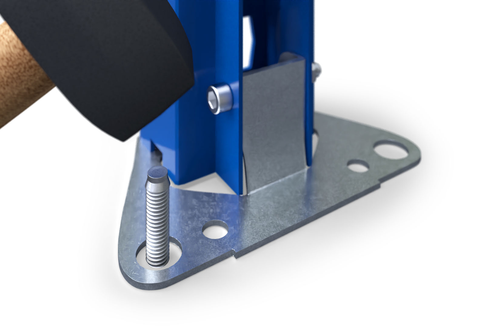 Golvförankring av bottenplattan